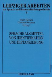 gebrauchtes Buch – Sprache als Mittel von Identifikation und Distanzierung