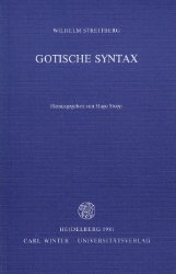 gebrauchtes Buch – Wilhelm Streitberg – Gotische Syntax