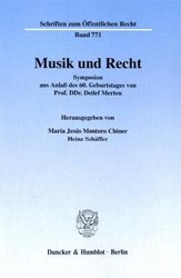gebrauchtes Buch – Musik und Recht gebrauchtes Buch – Musik und Recht