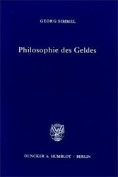 gebrauchtes Buch – Georg Simmel – Philosophie des Geldes