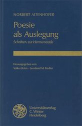 Poesie als Auslegung