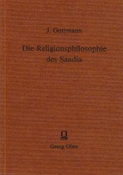 Die Religionsphilosophie des Saadia