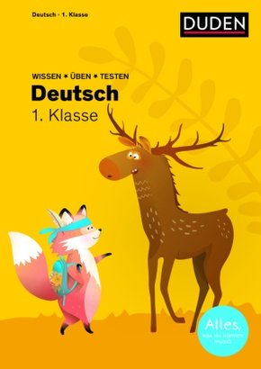 gebrauchtes Buch – Ulrike Holzwarth-Raether – Wissen - Üben - Testen: Deutsch 1. Klasse