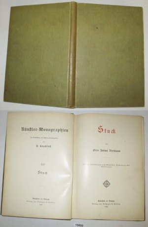 antiquarisches Buch – Otto Julius Bierbaum – Stuck - Künstler Monographien, Liebhaber-Ausgaben Band XLII