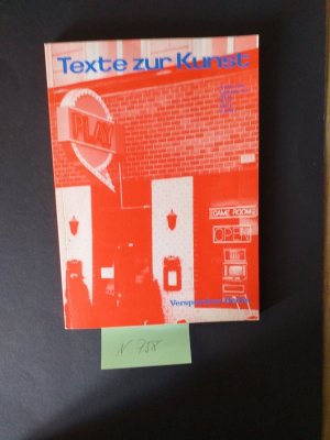 1 Heft, Texte zur Kunst: " Texte zur Kunst < Versprechen Berlin > " November 1996, Jahrgang Heft 24