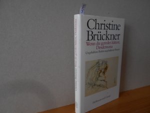 gebrauchtes Buch – Christine Brückner – Wenn du geredet hättest, Desdemona : ungehaltene Reden ungehaltener Frauen. Mit Zeichn. von Horst Janssen