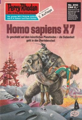 gebrauchtes Buch – William Voltz – Homo Sapiens X 7