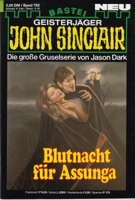 gebrauchtes Buch – Jason Dark – Blutnacht für Assunga (2. Teil)