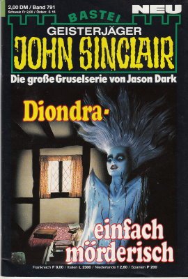 gebrauchtes Buch – Jason Dark – Diondra - einfach mörderisch (1. Teil)