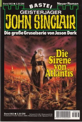 gebrauchtes Buch – Jason Dark – Die Sirene von Atlantis (1. Teil)