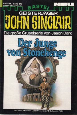 gebrauchtes Buch – Jason Dark – Der Junge von Stonehenge