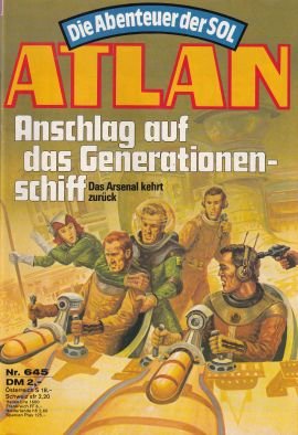 gebrauchtes Buch – Arndt Ellmer – Anschlag auf das Generationenschiff