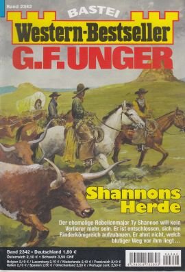 gebrauchtes Buch – Unger, G. F – Shannons Herde