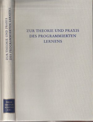 antiquarisches Buch – Correll, Werner  – Zur Theorie und Praxis des programmierten Lernens