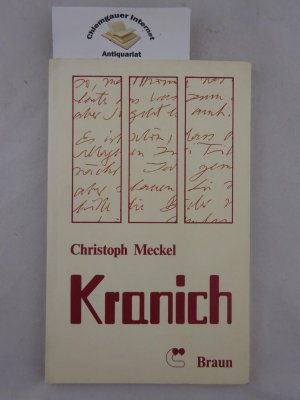 Kranich. Erzählungen mit 10 Zeichnungen des Autors.