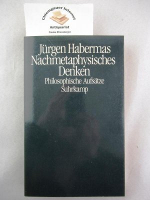 gebrauchtes Buch – Jürgen Habermas – Nachmetaphysisches Denken. Philosophische Aufsätze