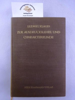 Zur Ausdruckslehre und Charakterkunde : Gesammelte Abhandlungen.