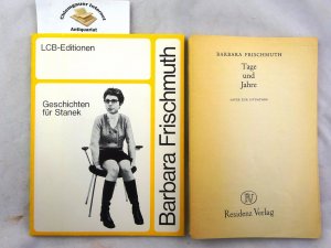 Geschichten für Stanek. LCB-Editionen ; 9.- BEILIEGT: Barbara Frischmuth : Tage und Jahre. Residenz Verlag, 1971. Erstausgabe. LESEPROBE bis S. 96. Mit […]