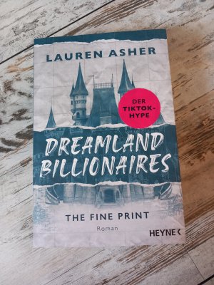 gebrauchtes Buch – Lauren Asher – Dreamland billionaires - the fine print - Roman