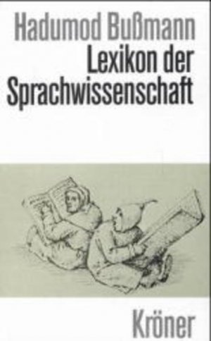 gebrauchtes Buch – Hadumod Bußmann – Lexikon der Sprachwissenschaft