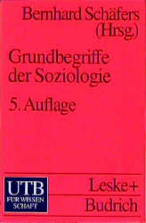 antiquarisches Buch – bernhard-schafers – Grundbegriffe der Soziologie