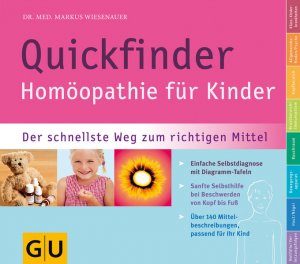 gebrauchtes Buch – Markus Wiesenauer – Quickfinder Homöopathie für Kinder. Der schnellste Weg zum richtigen Mittel