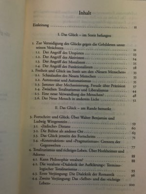 gebrauchtes Buch – Dieter Thomä – Vom Glück in der Moderne. Suhrkamp-Taschenbuch Wissenschaft ; 1648