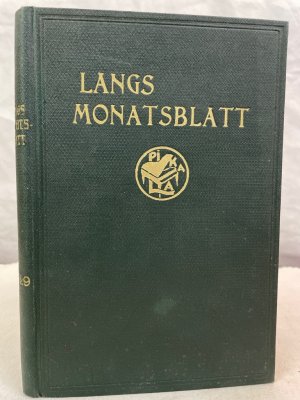 antiquarisches Buch – Pianohaus Karl Lang – Langs Monatsblatt Zeitschrift für Musikfreunde - 4. Jahrgang 1929. KOMPLETT.