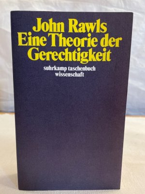 gebrauchtes Buch – John Rawls – Eine Theorie der Gerechtigkeit. Übers. von Hermann Vetter / Suhrkamp-Taschenbuch Wissenschaft ; 271