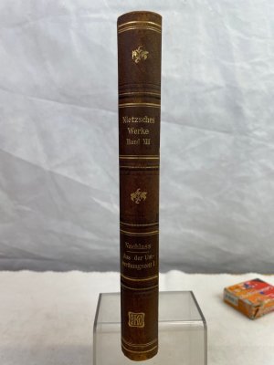 Nachgelassene Werke : Unveröffentlichtes aus d. Umwertungszeit (1882/83-1888) Nietzsche's Werke; Band 13.