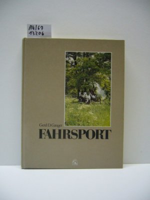 gebrauchtes Buch – Gerd-Detlev Gauger – Fahrsport