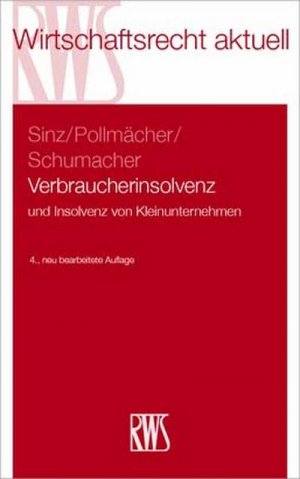 neues Buch – Ralf Sinz – Verbraucherinsolvenz