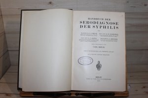 Handbuch der Serodiagnose der Syphilis