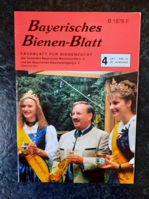 gebrauchtes Buch – Verband Bayerischer Bienenzüchter e – Bayerisches Bienen-Blatt. Fachblatt für Bienenzucht. 25. Jahrgang. Ausgabe 4 (Okt-Dez)/1998.