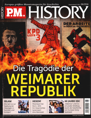 gebrauchtes Buch – P. M. History. Juni 2016. Die Tragödie der Weimarer Republik