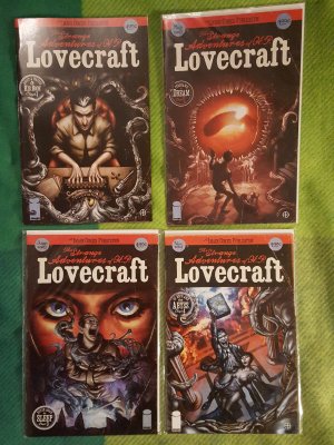 gebrauchtes Buch – Carter, Mac; Salmons – The Strange Adventures of  H.P. Lovecraft Part 1-4 (Komplette Serie)