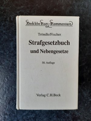 Strafgesetzbuch und Nebengesetze