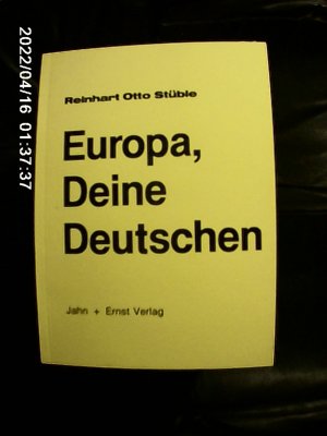 Europa, deine Deutschen