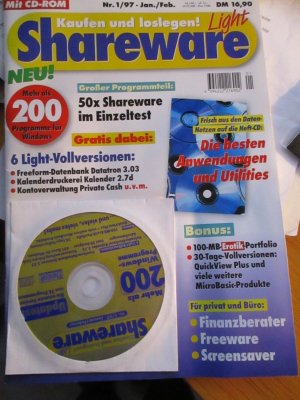 Shareware light Kaufen und loslegen! 1/97