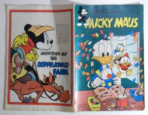 Micky Maus [Mickey Mouse]. Nr. 10, Oktober 1954.