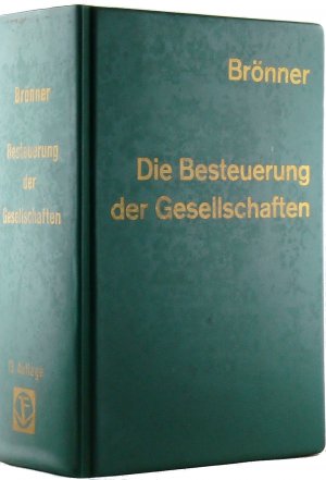 Die Besteuerung der Gesellschaften, des Gesellschafterwechsels und der Umwandlungen.