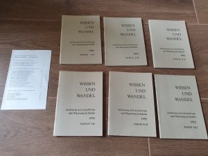 Vollständiger Jahrgang - Wissen und Wandel. Anschauung und Lebensführung nach Wegweisung des Buddha 1992 (XXXVIII) - 6 Hefte Register