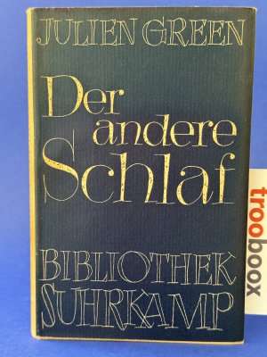 Der andere Schlaf. Schöne Erstausgabe