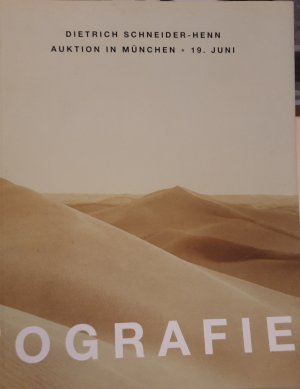 gebrauchtes Buch – Dietrich Schneider Henn – Auktion am 19 Juni 1998. Fotografie. Historische und zeitgenössische Bildleistungen