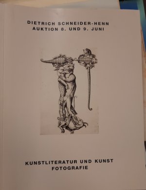 gebrauchtes Buch – Dietrich Schneider-Henn – Auktion am 8. und 9. Juni 2016 - Teil II , Kunstliteratur und Kunst. Fotografie.