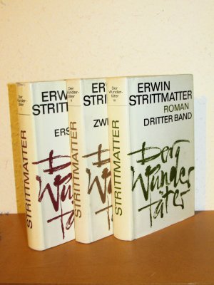 gebrauchtes Buch – Erwin Strtittmatter – Der Wundertäter - Roman-Trilogie - Band 1-3