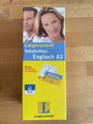 Langenscheidt Vokabelbox Englisch A2 - Box mit 800 Karten