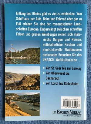 gebrauchtes Buch – Frank Geile – Entlang des Rheins - Von Sinzig bis Boppard & Von St. Goar bis Rüdesheim (Zwei Broschüren)