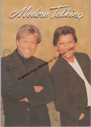 Original Autogramm Dieter Bohlen Modern Talking /// Autograph signiert signed signee