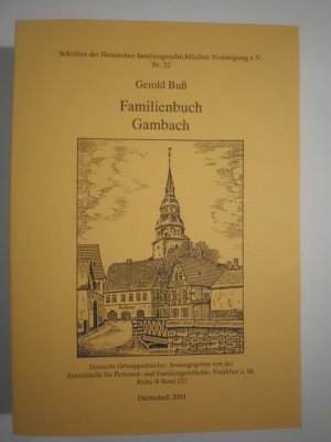 gebrauchtes Buch – Gerold Buß – Familienbuch Gambach